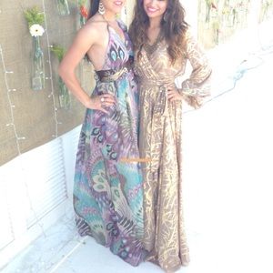 NORDSTROM Silk maxi dress